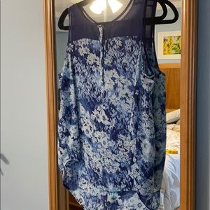 LC Lauren Conrad High-Low Hem Top